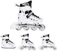 NILS EXTREME Winter skates 4in1 NH 10905 M (35-38) white - Roller Skates