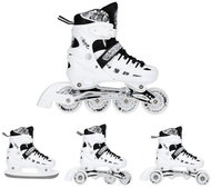 NILS EXTREME Winter skates 4in1 NH10905 S (31-34) white - 2-in-1 Skates