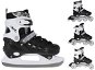 NILS EXTREME Zimní brusle 4v1 NH10905 černé  - Roller Skates