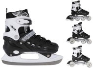 NILS EXTREME Winter skates 4in1 NH10905 M (35-38) black - 2-in-1 Skates
