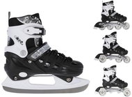 NILS EXTREME Winter skates 4in1 NH10905 S (31-34) black - Roller Skates