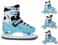 NILS EXTREME Winter skates 4in1 NH10905 S (31-34) mint - 2-in-1 Skates