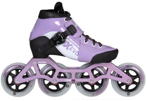 Powerslide XXX Adjustable EVO Levander/White, 31-34 - Roller Skates - Main image
