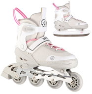 Nils Extreme NH18188A 2 in 1 grey-pink S - Roller Skates