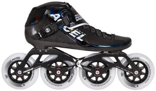 Powerslide Accel Race Black 100, 38 - Roller Skates - Main image