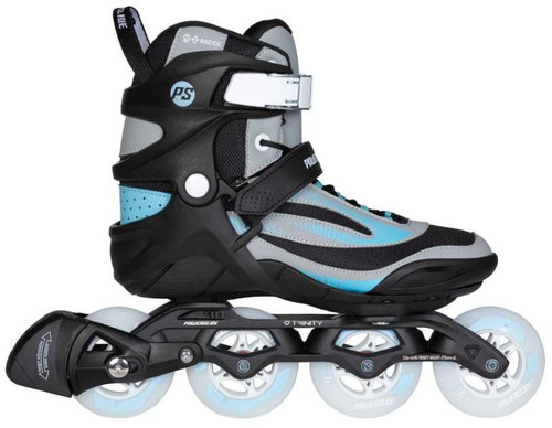 Powerslide Phuzion Radon Slate Grey 84 Trinity, 41 - Roller Skates - Main image
