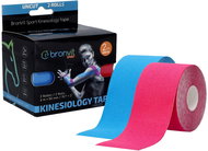 BronVit Sport Kinesio tape set blue-pink 2× (5cm×6m) - Tape