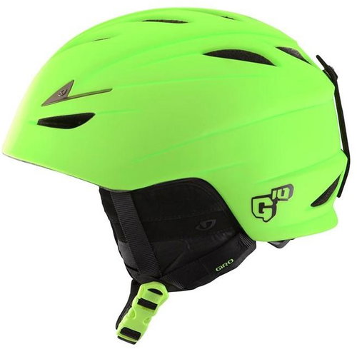 GIRO G10 MAT HI YELLOW size L / 59 - 62,5 cm - Ski Helmet - Main image
