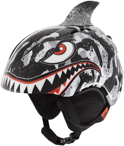GIRO Launch Plus Black/Grey Tiger Shark XS - Ski Helmet - Main image