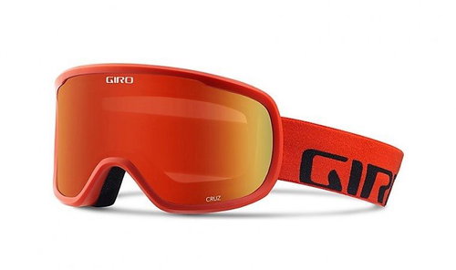 GIRO Cruz Red Wordmark Amber Scarlet size M - Ski Goggles - Main image