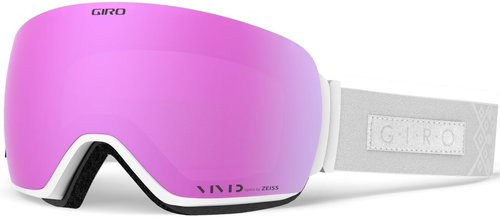 GIRO Lusi White Velvet Vivid Pink / Vivid Infrared (2 glasses) - Ski Goggles - Main image