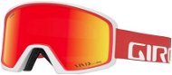 GIRO Blok Red/White Apex Vivid Ember - Ski Goggles