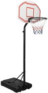 VidaXL Basketbalový kôš biely 237 – 307 cm - Basketbalový kôš