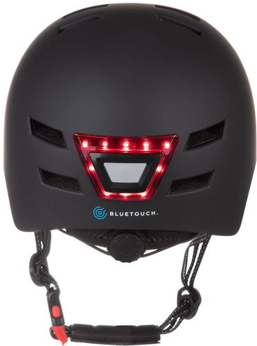 Safety helmet BLUETOUCH black with LED size L - Bike Helmet - Main image