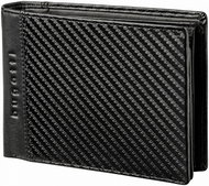 Bugatti Lying format Comet flap black - Wallet