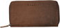 Wallet Bugatti Luca long Wallet with zipper, brown - Peněženka