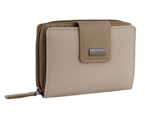 Bugatti Ladies' Zip Wallet Sina Beige - Wallet - Main image