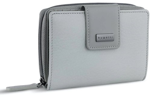 Bugatti Ladies' Zip-Around Wallet Sina Light Grey - Wallet - Main image