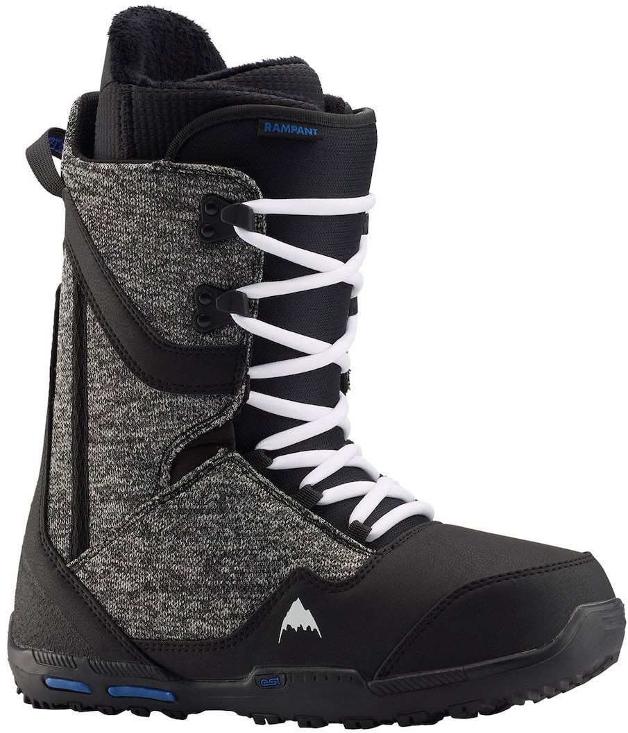 Burton RAMPANT BLACK BLUE size 43 EU 280 mm Snowboard Boots