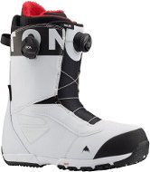 Burton RULER BOA WHITE/BLACK veľ. 45 EU/300 mm - Topánky na snowboard