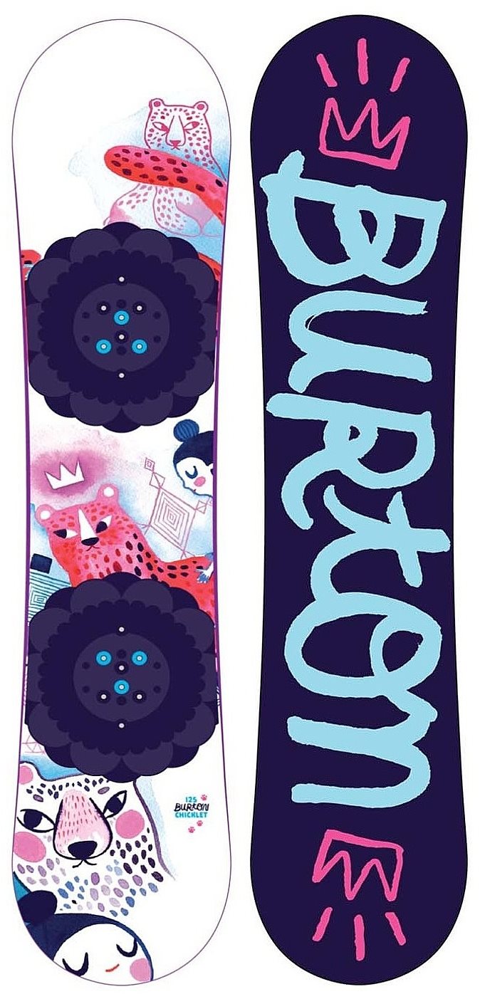 Burton CHICKLET size 120 cm - Snowboard | Alza.cz