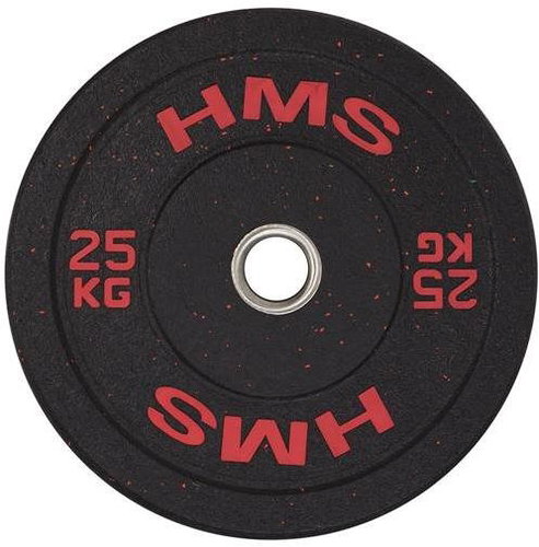 HMS BTBR 25 KG Olympic Bumper Disc - Gym Weight - Main image