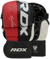 RDX Sparring gloves T6 MMA red XL - MMA Gloves