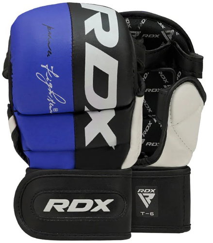 RDX Sparring gloves T6 MMA blue XL - MMA Gloves - Main image