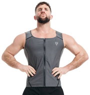 RDX Men's Sauna Sweat Vest M2, Grey - Sauna Suit