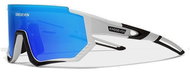 Kingseven Cycling goggles LS910 White - black / glass blue C03 - Cycling Glasses