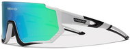 Kingseven Cycling goggles LS910 White - black / glass green C12 - Cycling Glasses