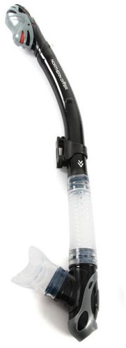 Northern Diver Dry Top Purge Snorkel Black - Snorkel - Main image