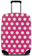 Casemates 783039 pink and white L - Luggage Cover