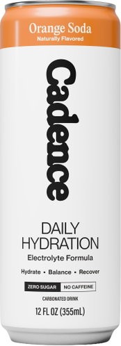 Cadence Daily Hydration Drink Orange Soda 355ml - Sports Drink - Main image