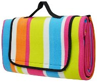 Calter Family picnic, rainbow stripes - Picnic Blanket