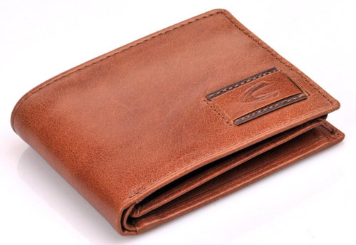 Camel Active Panama Jeans Wallet Leather Small Natural Brown - Wallet - Main image