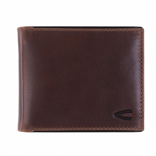 Camel Active Cruise Jeans Wallet Leather Larger Dark Brown - Wallet - Main image