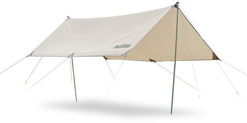 Naturehike Hexagon Camping tarp beige - Tarp Tent - Main image