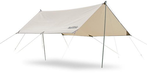 Naturehike Camping tarp beige - Tarp Tent - Main image