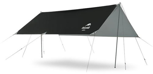 Naturehike Camping tarp black - Tarp Tent - Main image