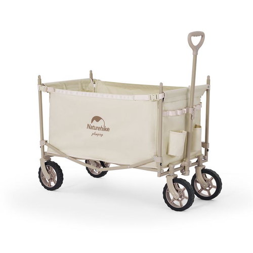 Naturehike Camping folding trolley 146 l, beige - Collapsible Cart - Main image