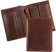 Camel active Men's leather Salamanca high top brown - Wallet