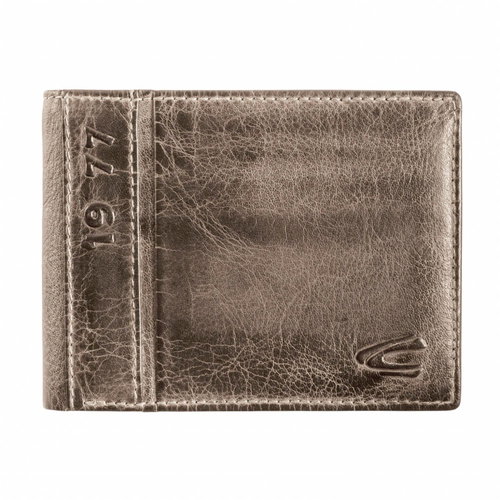 Camel active Small men's leather Melbourne black - Wallet - Main image