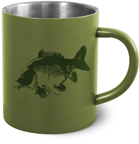 Delphin Stainless steel cup Carp 300 ml - Mug - Main image