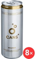 CANS+ Balance Perlivý funkční nápoj se zázvorovou příchutí, 8 x 330 ml - Flavoured Water