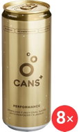 CANS+ Performance Perlivý funkční nápoj s malinovou příchutí, 8 x 330 ml - Flavoured Water