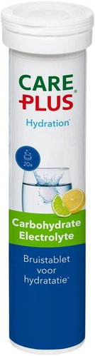 Care Plus Sparkling tablets, 20 pcs, lemon/lime - Electrolytes - Main image