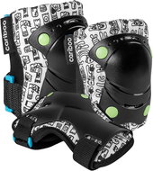 Cariboo Sada 3 dětských chráničů Jump, vel. M, modro-zelené - Chrániče