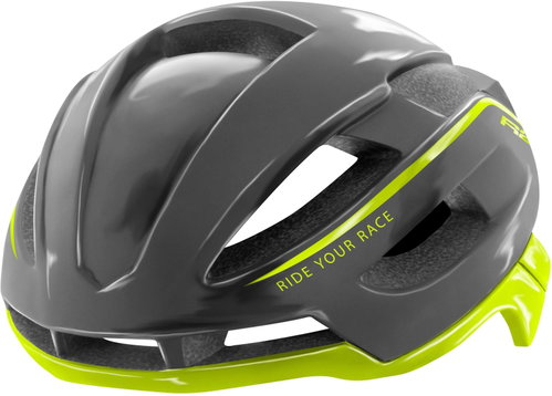 R2 ATH09H AERO, Black/Yellow, size 55-59 - Bike Helmet - Main image