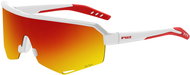 R2 FLUKE AT100B White - Cycling Glasses